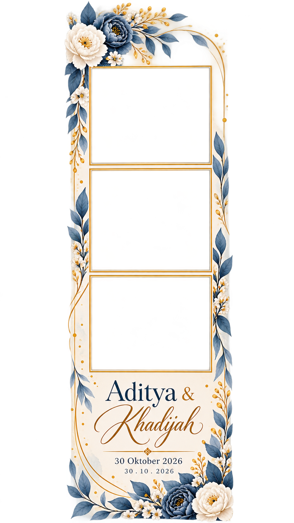 Official Floral Frame